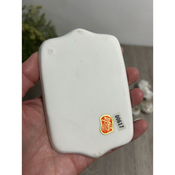 10pc VTG Dollhouse Miniatures Bone China Tea Set Floral Cups Saucers Tray Taiwan - Picture 7 of 8